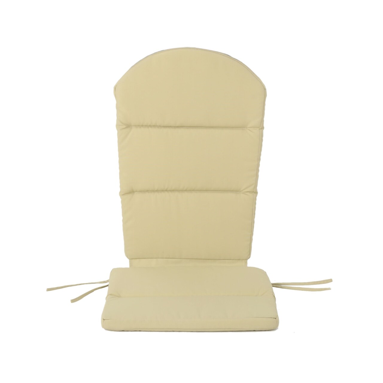 Contemporary Home Living 48.25" Brown Solid Outdoor Patio Adirondack Chair Cushion
